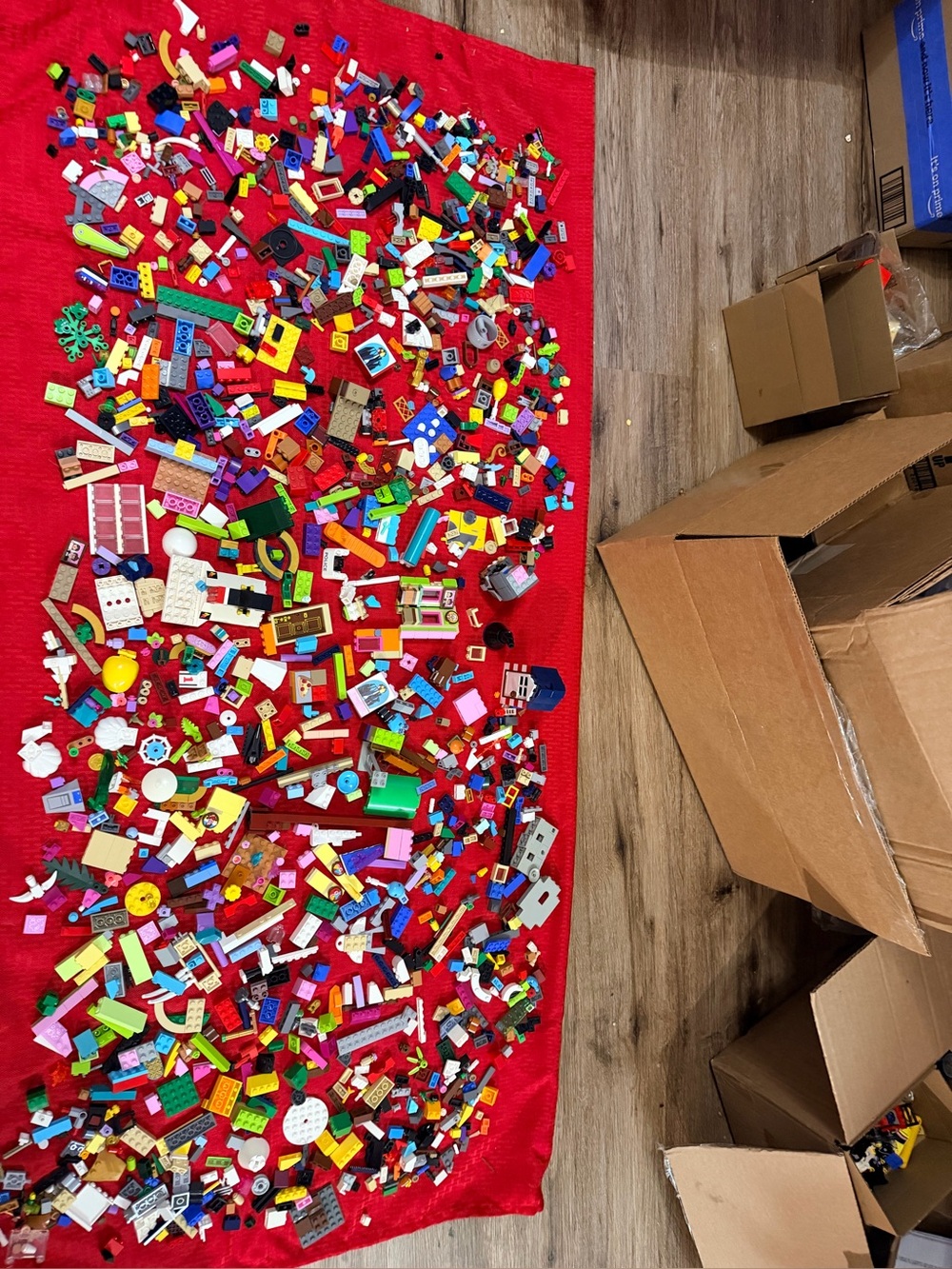 Legos mixed lot w Minfigures guardians , wicked